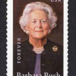 Scott #6022 Barbara Bush Plate Single Forever Stamp - MNH