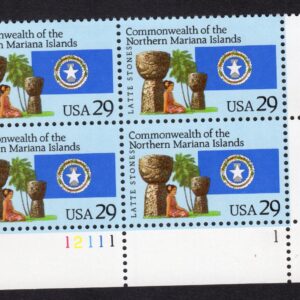 Scott #2804 Mariana Islands Plate Block of 4 Stamps - MNH LR P#12111-1
