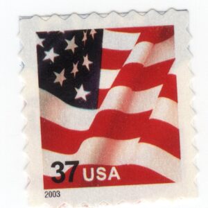 Scott #3637 Waving Flag Booklet Stamp - MNH 2003