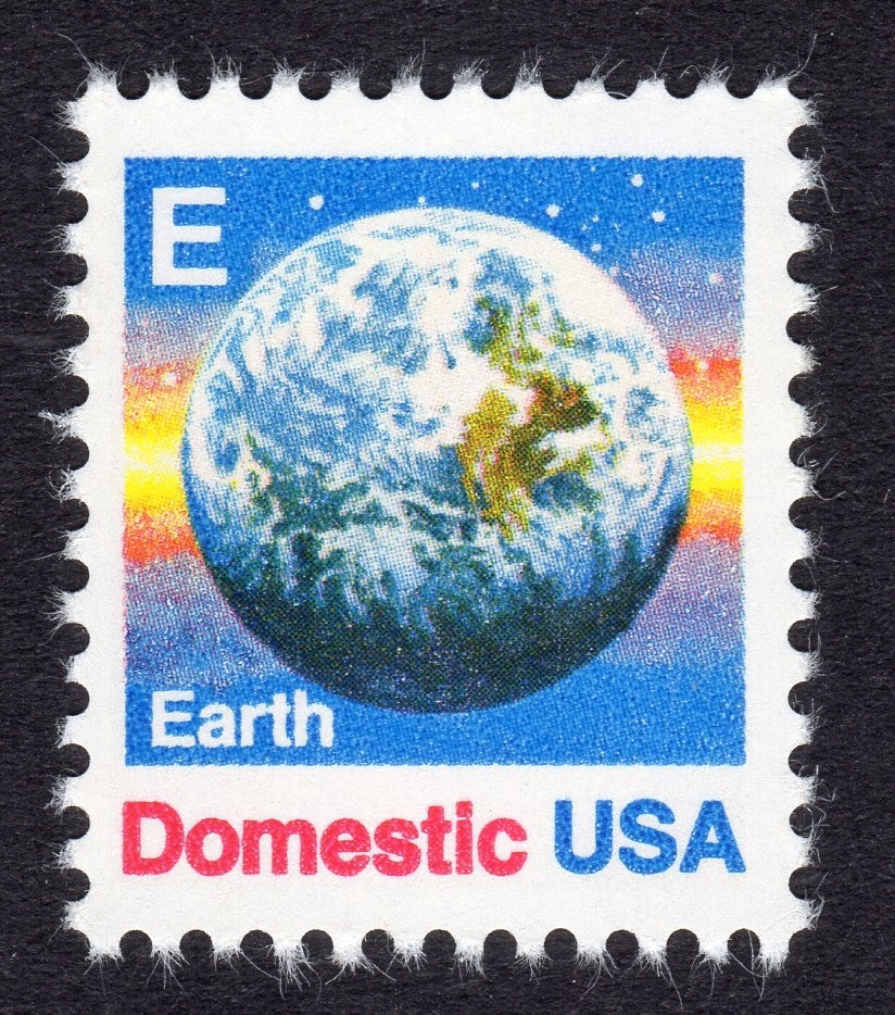 Scott #2277 E Domestic Earth Single Stamp - MNH