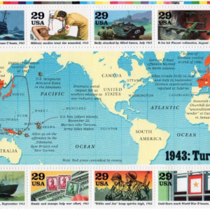 Scott #2765 WW2 1943: Turning the Tide Sheet of 10 Stamps - MNH