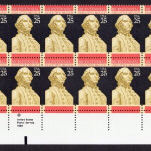 Scott #2414 Executive Branch Plate Block of 20 Stamps - MNH P#312-1 LR
