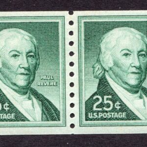 Scott #1059A Paul Revere Coil Pair of Stamps - MNH VF/XF #1
