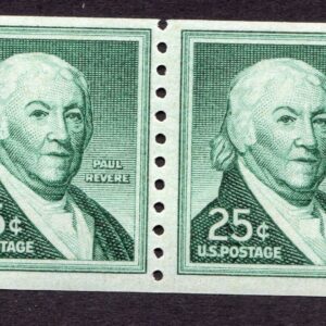 Scott #1059A Paul Revere Coil Pair of Stamps - MNH #2