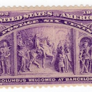 Scott #235 Columbus at Barcelona Single Stamp - MNH Mystic