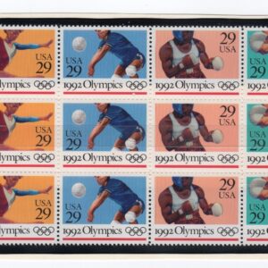 Scott #2641a (2637-41) Summer Olympics Block of 15 Stamps - MNH