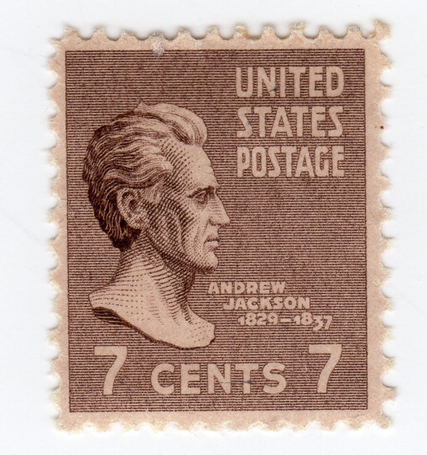 Scott #812 Andrew Jackson Single Stamp - MH #4