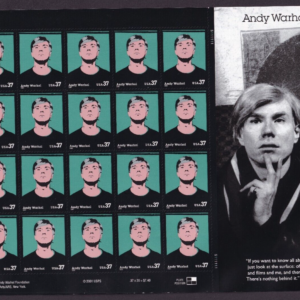 Scott #3652 Andy Warhol Full Sheet of 20 Stamps- MNH