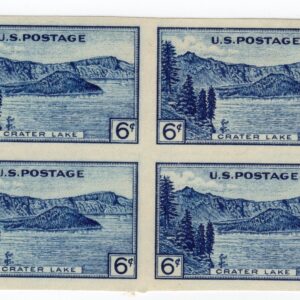 Scott #761 Crater Lake Block of 4 Stamps - MNH