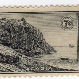 Scott #746 Acadia Single Stamp - MH #3
