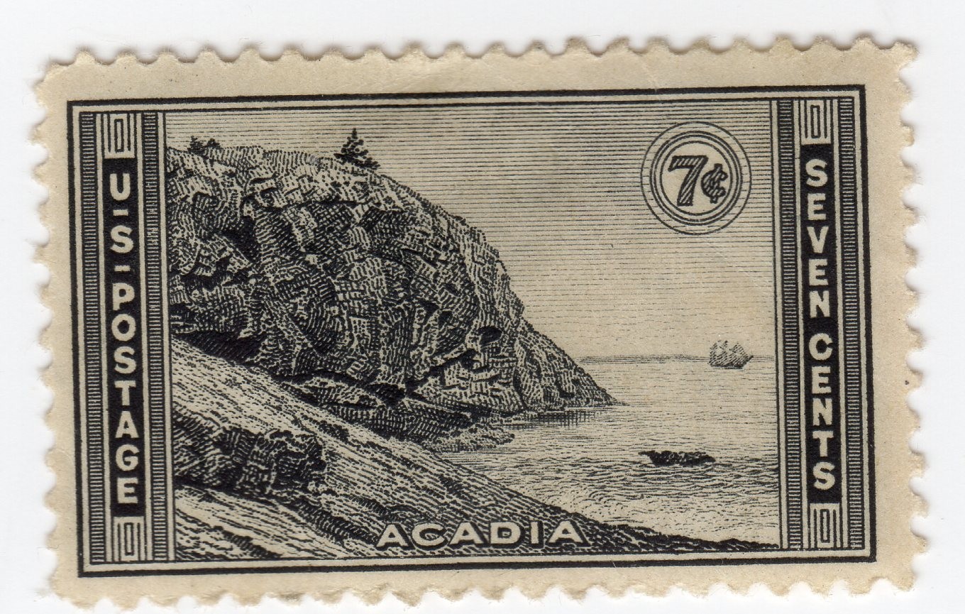 Scott #746 Acadia Single Stamp - MH #3