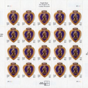 Scott #4164 Purple Heart Sheet of 20 Stamps - MNH
