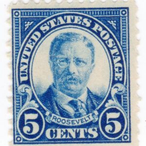 Scott #557 Teddy Roosevelt Single Stamp - MH #1