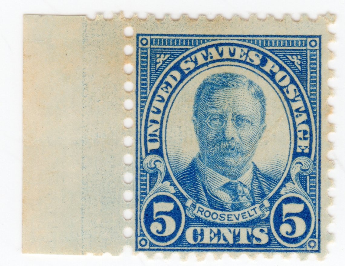 Scott #557 Teddy Roosevelt Single Stamp - MNH #4