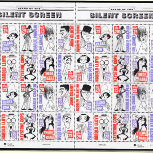 Scott #2828a Silent Screen (Comedians) Full Sheet of 40 Stamps - MNH