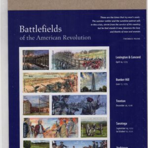 Scott #5977 Battlefields of the American Revolution Sheet of 15 Stamps - Sealed