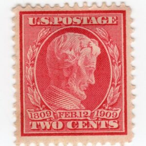 Scott #367 Abraham Lincoln Single Stamp - MH VF