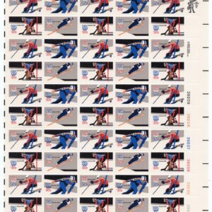 Scott #1798Ac (1795A-1798A) 15¢ Winter Olympics Full Sheet of 50 Stamps - MNH #2