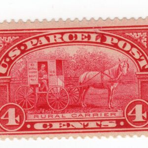 Scott #Q4 Parcel Post 4c Single Stamp - MLH