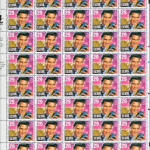 Scott #2721 Elvis Presley King of Rock & Roll Full Sheet of 40 Stamps - MNH