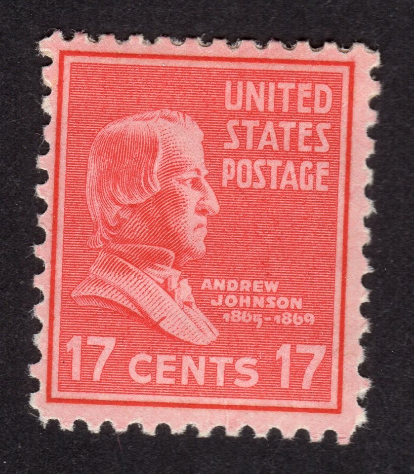 Scott #822 Andrew Johnson Single Stamp - MNH #7
