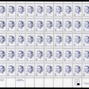 Scott #2749 Grace Kelly (Princess of Monaco) Sheet of 50 Stamps - MNH P#S2 LR #2