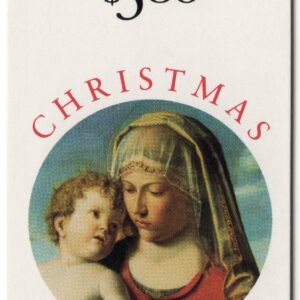 Scott #BK211 Madonna (Giovanni Battista Cima) Booklet of 20 Stamps - MNH