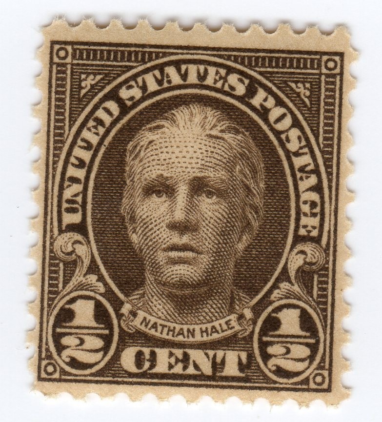 Scott #551 Nathan Hale Single Stamp - MNH #8