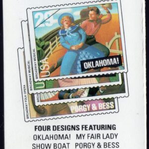 Scott #BK209 (2770a) Broadway Musicals (Oklahoma) Booklet of 20 Stamps - MNH
