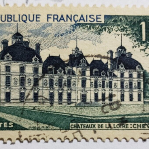 Stamp Europe France 1954 Cheverny 18f sc#723