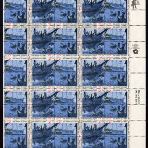 Scott #1483a Boston Tea Party Sheet of 50 Stamps - MNH P#34252 LR