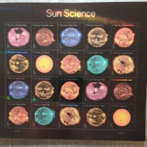 Scott #5607a (5598-5607) Sun Science Forever 2021 Sheet of 20 Stamps - MNH