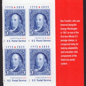 Scott #6023 American Experience Block of 4 Forever Stamps - MNH w/Descriptive