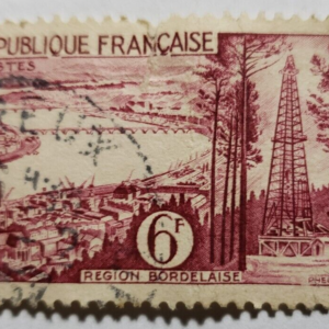 Stamp Europe France 1955 Bordelaise sc#774 A265 6f