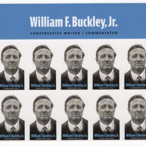 Scott #6032 William Buckley Title Block of 10 Forever Stamps - MNH