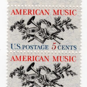 Scott #1252 American Music Pair of Stamps - MNH w/selvage