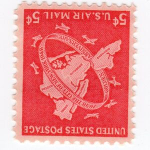 Scott #c38 Map of 5 Buroughs Airmail Single Stamp - MNH