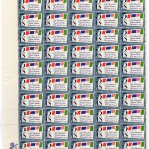 Scott #1310 SIPEX Stamped Letters Sheet of 50 Stamps - MNH P#28474 UL