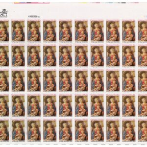 Scott #2107 Madonna (Lippi) Sheet of 50 Stamps - MNH P#11111 UR