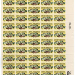 Scott #1409 Great Northwest Fort Snelling Sheet of 50 Stamps - MNH P#32320 UR