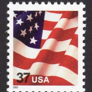 Scott #3629F Waving Flag Single Stamp - MNH