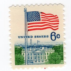 Scott #1338 Flag Over White House Single Stamp - MNH