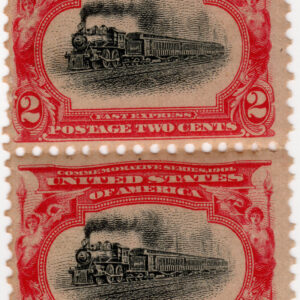 Scott #295 Pan-American (Fast Express) Pair of Stamps - MNH