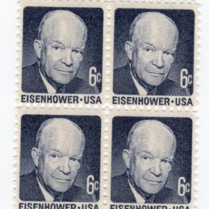 Scott #1393 Dwight Eisenhower Block of 4 Stamps - MNH