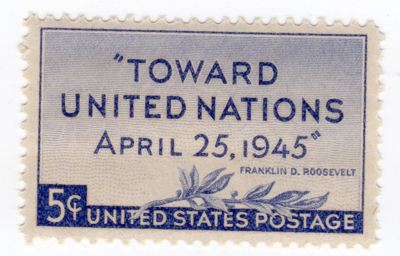 Scott #928 Toward United Nations Single Stamp - MNH XF