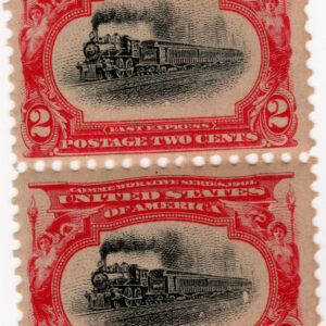 Scott #295 Pan-American (Fast Express) Pair of Stamps - MNH