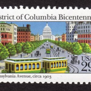 Scott #2561 District of Columbia (DC) Anniversary Single Stamp - MNH