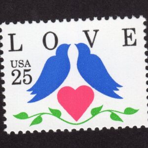 Scott #2440 Love Birds Single Stamp - MNH