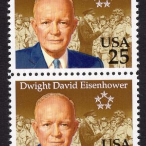 Scott #2513 Dwight David Einsenhower Pair of Stamps - MNH