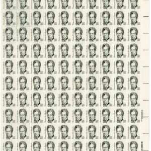Scott #1861 Thomas H. Gallaudet Sheet of 100 Stamps - MNH P#1 UR